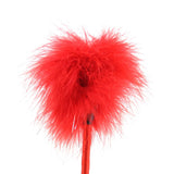 Fetish Fantasy Feather Crop in Red