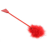 Fetish Fantasy Feather Crop in Red