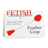 Fetish Fantasy Feather Crop in Red