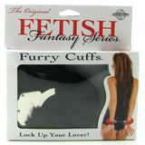 Fetish Fantasy Furry Cuffs in Black