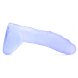 Basix 10 Inch Fat Boy Dildo in Clear