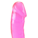 Basix 6.5 Inch Suction Base Dildo in Pink