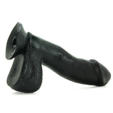 Basix 6.5 Inch Suction Base Dildo in Black