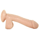 Basix 7.5 Inch Suction Base Dildo in Flesh