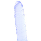 Basix Slim 7 Inch Dildo in Clear