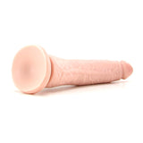 Basix Slim 7 Inch Dildo in Flesh