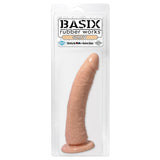 Basix Slim 7 Inch Dildo in Flesh