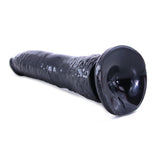 Basix Slim 7 Inch Dildo in Black