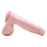 Basix 6 Inch Dildo with Suction Cup in Flesh