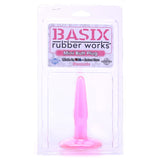 Basix Mini Butt Plug in Pink