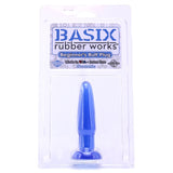 Basix Beginners Butt Plug in Blue