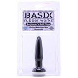 Basix Beginners Butt Plug in Black