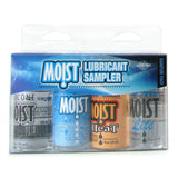 Moist Lubricant Sampler 4 Pack 1oz/29ml