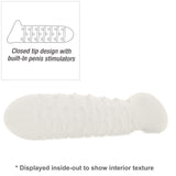 Fat Boy Stretchy Cock Sheath in Clear