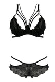 Strapped In Bar and Cheeky Panty Set in M/L