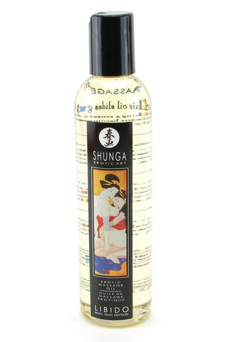 Erotic Massage Oil 8oz/250ml in Libido