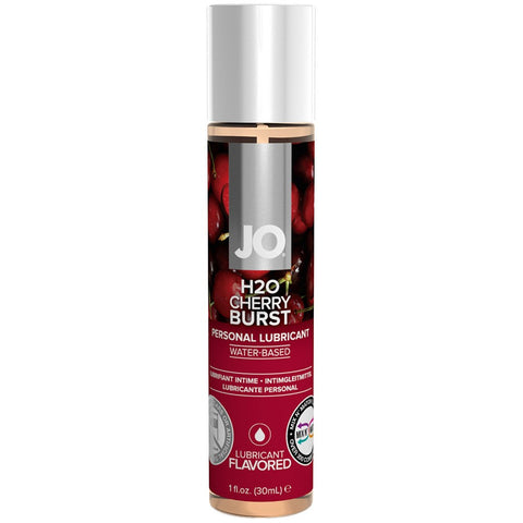 H2O Cherry Burst Flavored Lubricant in 1oz/30ml