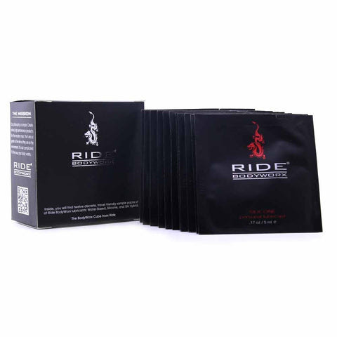 Ride Bodyworx Lube Cube 12 x .17oz/5mL Packs