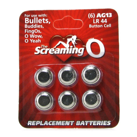 AG13 / LR44 Replacement Batteries 6 Pack