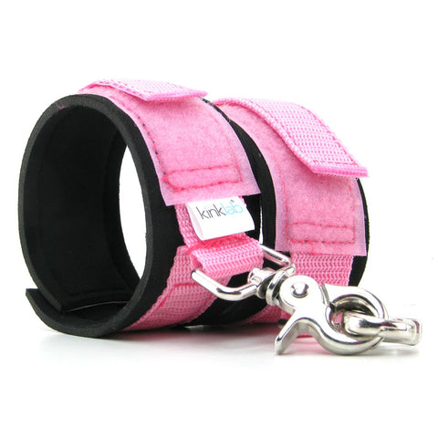 Neoprene Cuffs in Pink