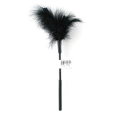 Feather Tickler 7 Inch in Black