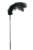 Ostrich Feather Body Tickler in Black