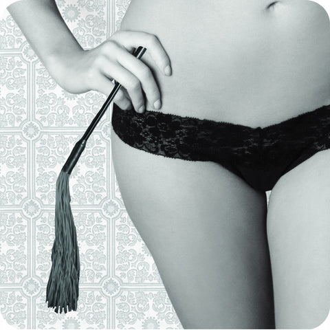 Rubber Tickler in Black