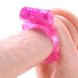 Juicy Vibrating Ring in Pink