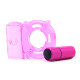 Juicy Vibrating Ring in Pink