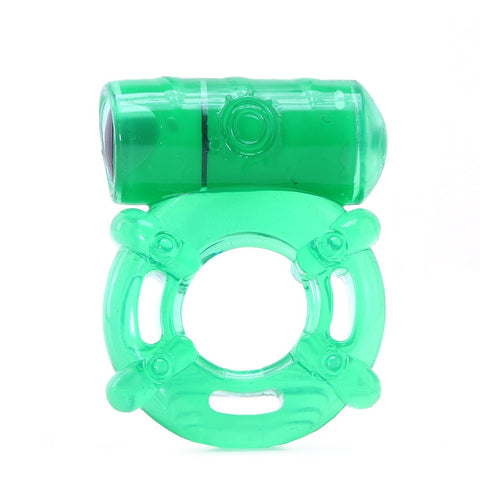 Climax Juicy Vibrating Cock Ring in Green