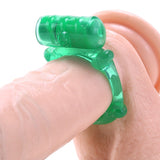 Climax Juicy Vibrating Cock Ring in Green