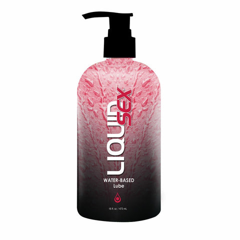 Liquid Sex Water-Based Lubricant in 16oz/473mL