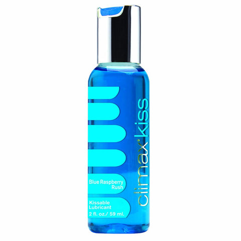 Climax Kiss Blue Raspberry Rush in 2oz/59mL