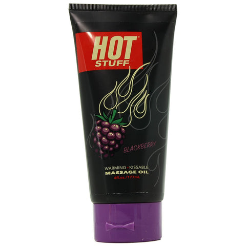 Hot Stuff Blackberry Warming Massage Oil in 6oz/177ml