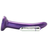 Leisure Vibrating Dildo in Midnight Purple