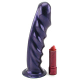 Echo Vibrating Dildo in Midnight Purple