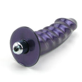 Echo Vibrating Dildo in Midnight Purple