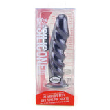 Echo Vibrating Dildo in Midnight Purple