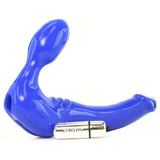 Feeldoe Slim Wearable Vibrating Double Dildo in Blue