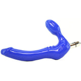 Feeldoe Slim Wearable Vibrating Double Dildo in Blue