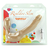 Realdoe Slim Wearable Vibrating Double Dildo