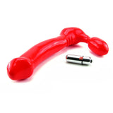 Feeldoe More Wearable Vibrating Double Dildo in Red