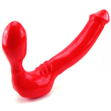 Feeldoe More Wearable Vibrating Double Dildo in Red