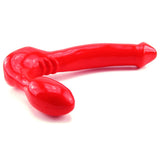 Feeldoe More Wearable Vibrating Double Dildo in Red