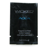 Fragrance Free Water Based Lube in .10oz/3ml