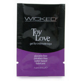 Toy Love Glycerine Free Gel Lubricant in .10oz/3ml