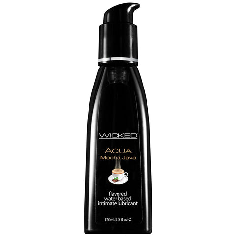 Aqua Mocha Java Flavored Lube in 4oz/120ml