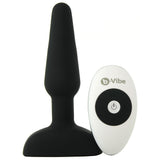 Trio Remote Vibrating Plug in Black