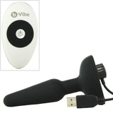 Trio Remote Vibrating Plug in Black