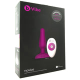 Novice Remote Vibrating Plug in Fuchsia